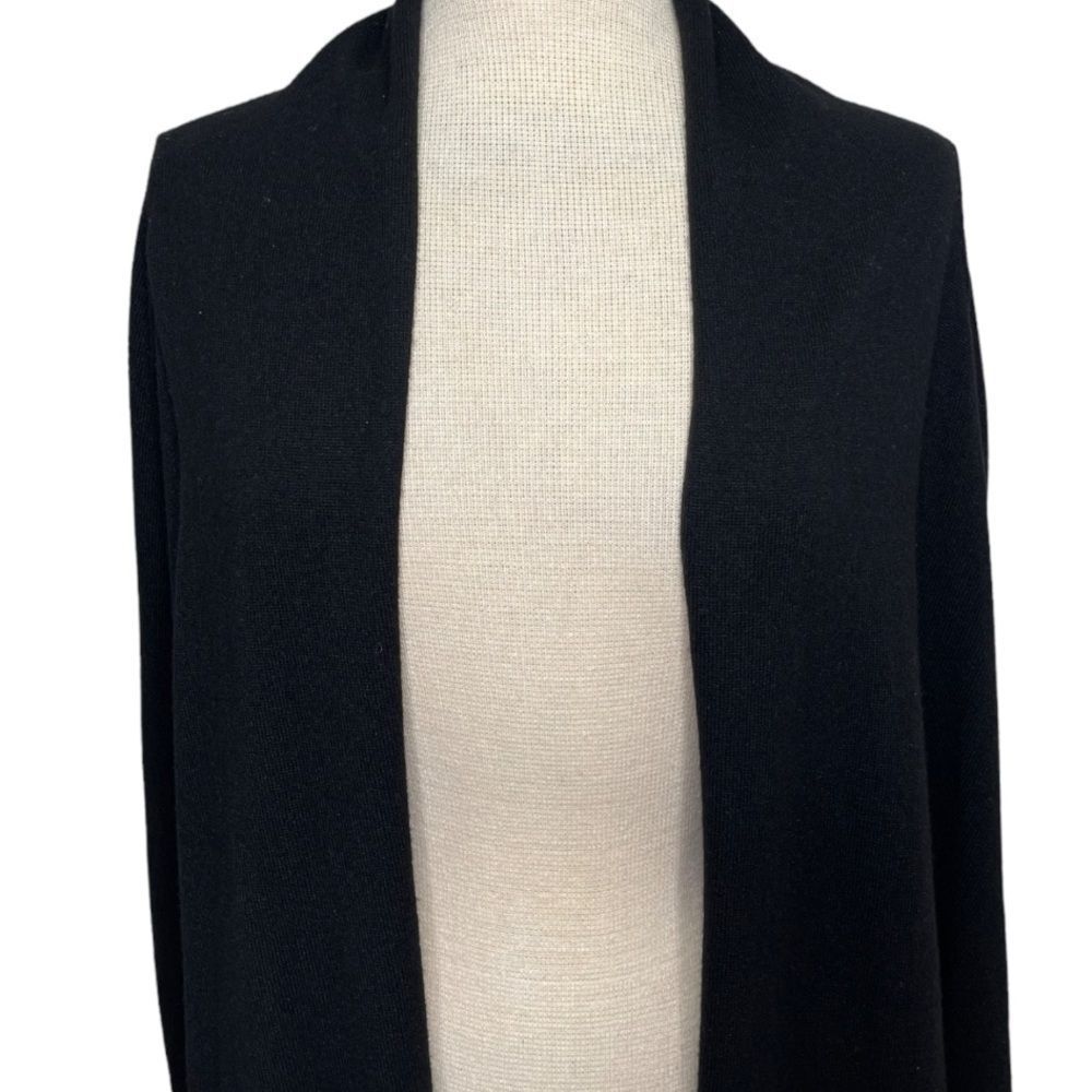 Valentino Lace Trim Shawl Cardigan Size Medium - Picture 7 of 11
